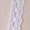 1 Yard White Narrow Bridal Polyester Lace Trim Perfect for Veils Menu Decor and More Elegant Sewing Projects